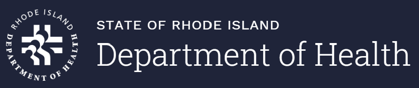 State of Rhode Island, Department of Health Logo